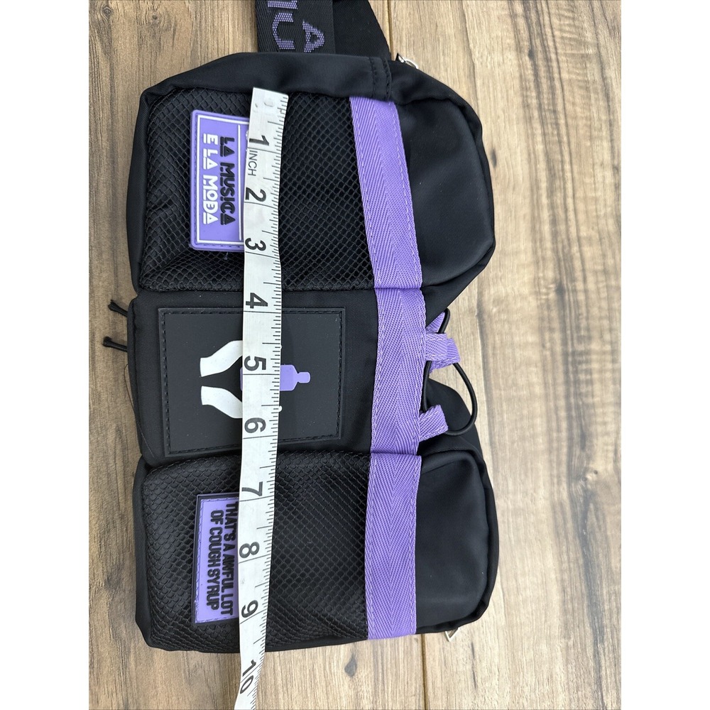 MUSOKUSO THAT'S AWFUL LOT OF COUGH SYRUP MUSO KUSO TRIPLLE POCKET‎ WAIST BAG - Picture 8 of 10